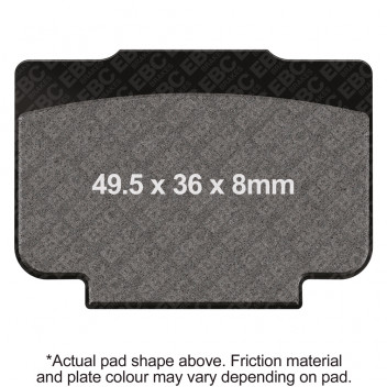 Double H Sintered Street Pad