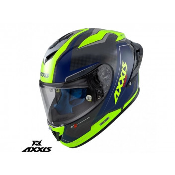 AXXIS COBRA RAGE A3 YELL MED FULL FACE CARBON