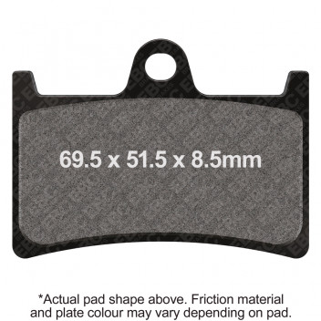 DOUBLE H SINTERED STREET PAD