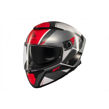 LARGE MT THUNDER 4 SV FREEWAY A5 GLOSS BLACK AND RED