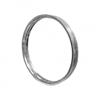 Chromed Steel Rim 1.60 x 18' for 36 Spokes