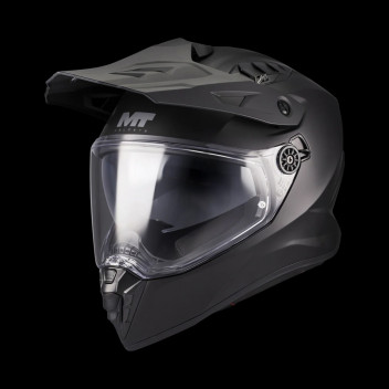 XL MT HELMET  TRACK SV PURE A1 MATT BLACK