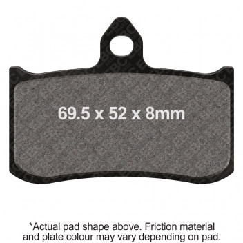 M/C DISC PAD SET - AF182