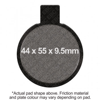 M/C DISC PAD SET -DMX
