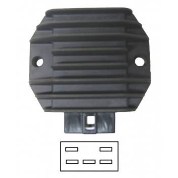 TourMax Regulator / Rectifier Yamaha XJ600 N S 96-02 YP250 R
