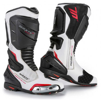 BOOTS SD-BR1 RACING WH/RD 42 SIZE 8