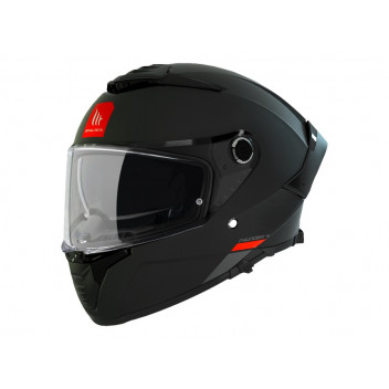 MT THUNDER 4 SV MEDIUM  SOLID  A1 MATT BLACK