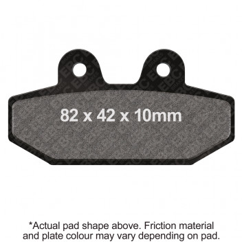 DOUBLE H SINTERED STREET PAD