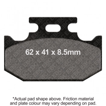 MOTORCYCLE DISC PAD SET