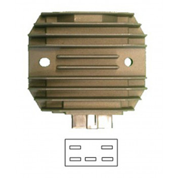 Tourmax Regulator / Rectifier Yamaha FZ6 04-10 XP500 SH719AA