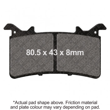 RACE PAD ONLY/NEW SINTERED RACE PAD(NOT FOR HIGHWAY USE)