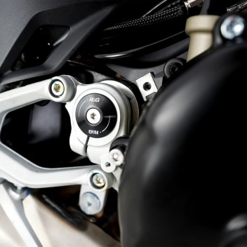 Frame Plug (single left or right side swingarm pivot blac