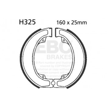 EBC BRAKE SHOE SET