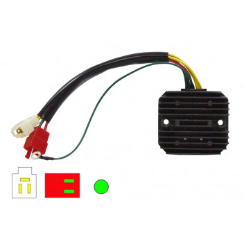 Regulator / Rectifier Honda CBR600 87-90 8 Wires SH541D-12