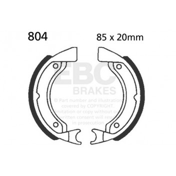EBC BRAKE SHOE SET