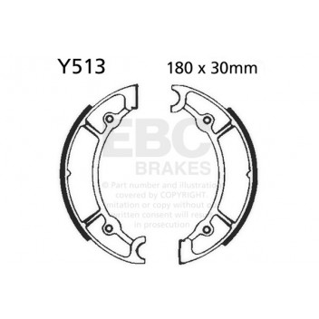 EBC BRAKE SHOE SET