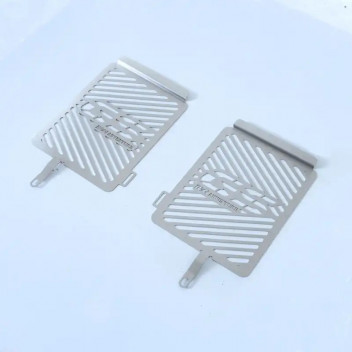 Branded Radiator Guards (pair) stainless BMW R1250GS '18-