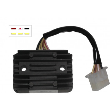TourMax Regulator / Rectifier Kawasaki GPX250 GPZ500 RGU-402