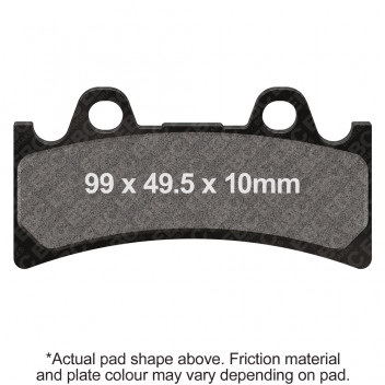 DOUBLE H SINTERED STREET PAD