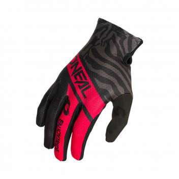 GLOVES YOUTH BLACK/RED LARGE