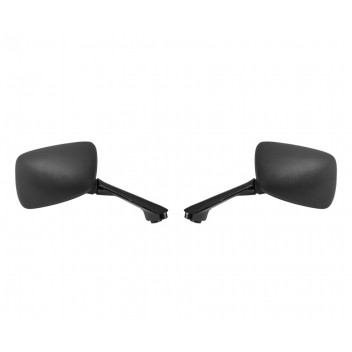 Mirrors Fairing Black Left & Right 11MM Single Bolt Yam