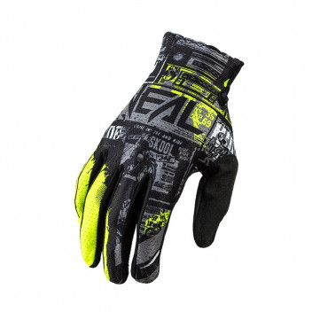 MATRIX GLOVE RIDE BK/YEL XL XL/10 BLACK/ NEON YELLOW ONEAL