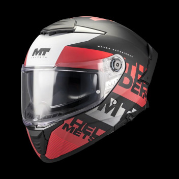 MEDIUM MT THUNDER 4 SV WAVES B5 MATT RED