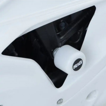 Crash Protectors RACE ONLY WHITE BMW S1000RR '10-'18