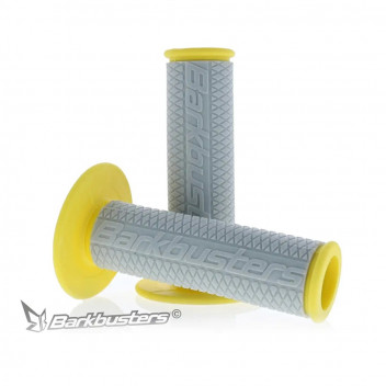 Barkbusters Grips - Grey & Yellow