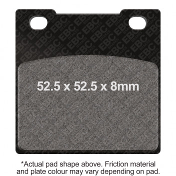DOUBLE H SINTERED STREET PAD