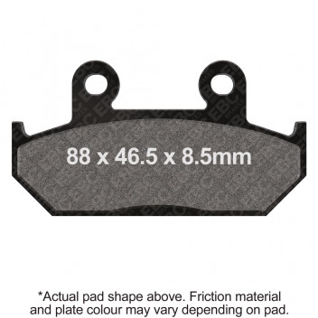 EBC SINTERED SCOOTER DISC PAD SET