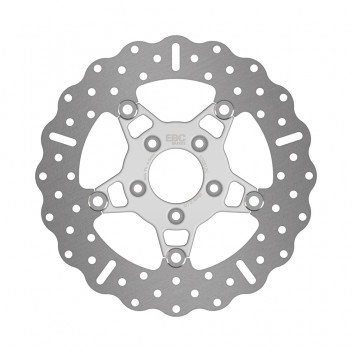 Front Floating 5 Bobbin Hub Wide Band Contoured Brake Disc