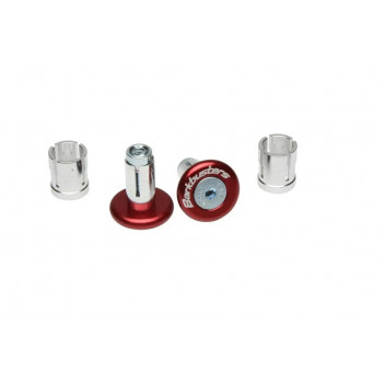 Barkbusters Accessory - Bar End Plug (anodized) - RED