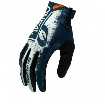 L/9 MATRIX GLOVE SHOCKER BLUE AND ORANGE ONEAL
