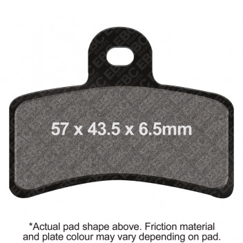 M/C DISC PAD SET - (EBCFD0268)