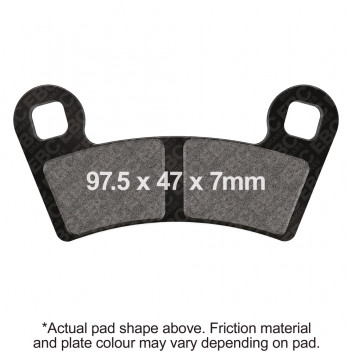 M/C DISC PAD SET