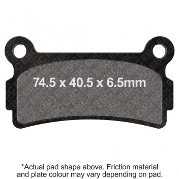 M/C DISC PAD SET - (EBCFD0159)