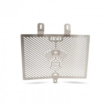 Branded Radiator Guard (silver stainless) Harley-Davidson