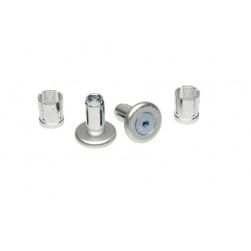 Barkbusters Accessory - Bar End Plug (anodized) - SILVER