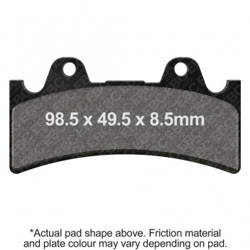 DOUBLE H SINTERED STREET PAD