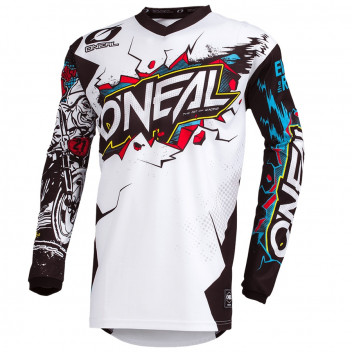 ONEAL ELEMENT JERSEY WH MED VILLAIN