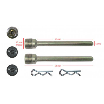 Brake Pad Pin Sets fits FA390 (Double Pin)