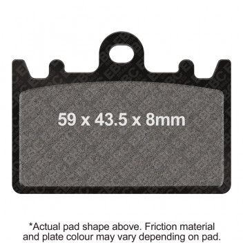 DOUBLE H SINTERED STREET PAD