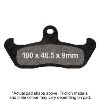 MOTORCYCLE DISC PAD SET