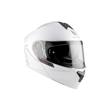 SMALL GENESIS SOLID AO WHITE FLIP UP MT HELMET