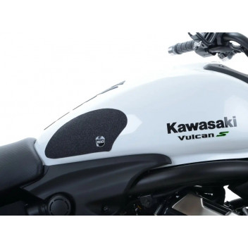 Kawasaki Vulcan S Traction Grips : BLACK 2-Grip Kit