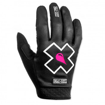 RIDER GLOVES BLACK LARGE MUC-OFF MX/MTB