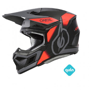 Medium O'Neal 3SRS Helmet VISION black/red/gray M (57/58 cm)