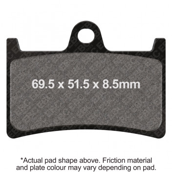 RACE PAD ONLY/NEW SINTERED RACE PAD(NOT FOR HIGHWAY USE)