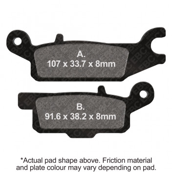 SINTERED DISC PAD SET